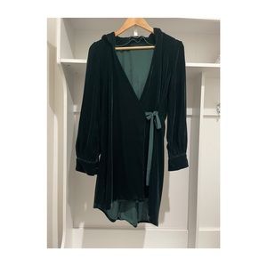 Zara velvet dress